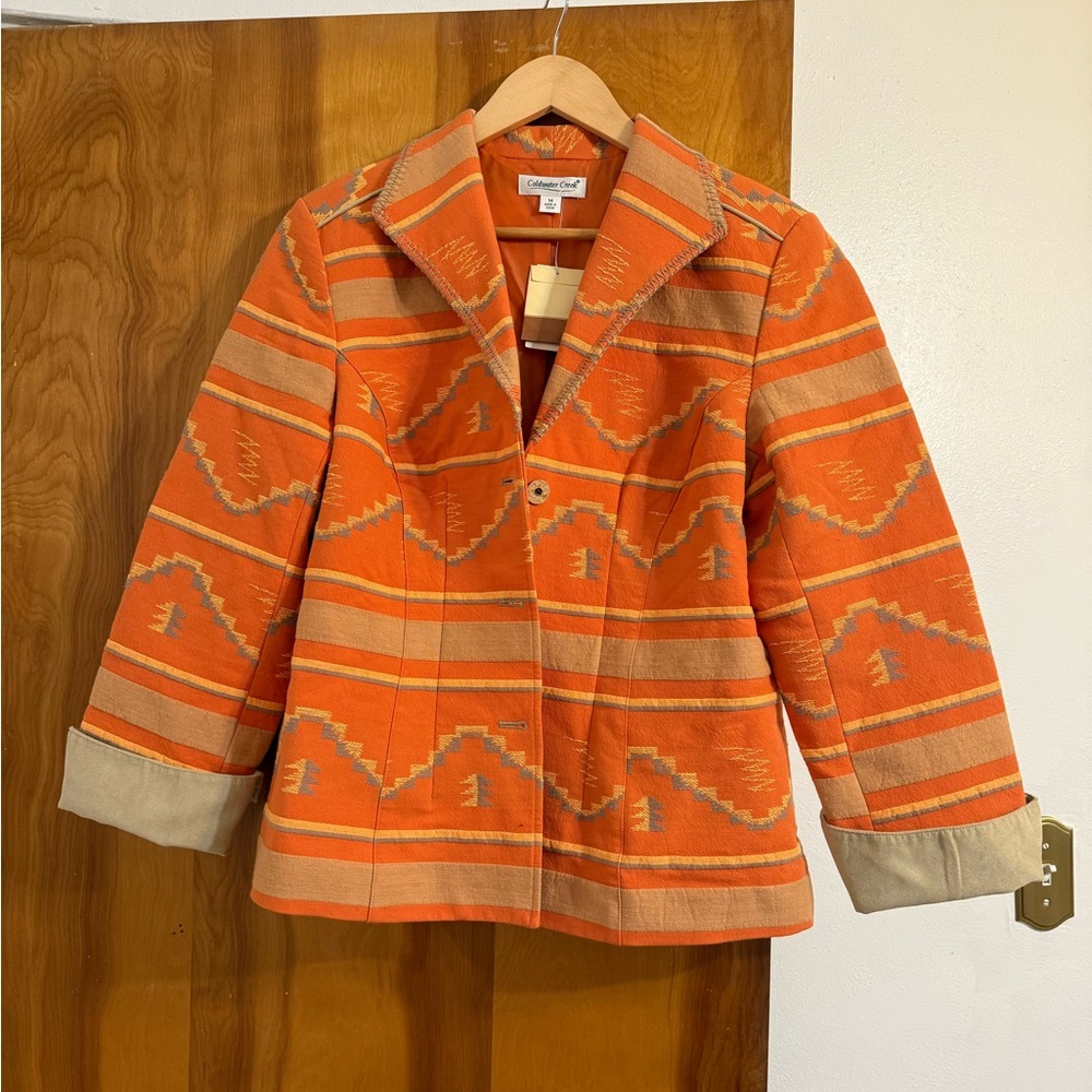 NWT Coldwater Creek Southwestern Jacket